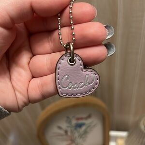 Coach Heart Hangtag